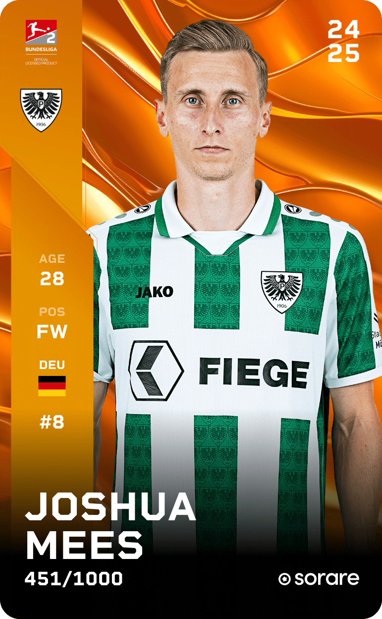 Joshua Mees 2024-25 • Limited 451/1000