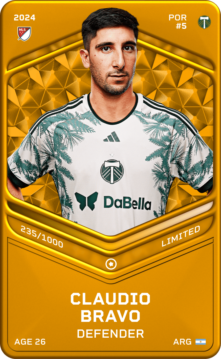 Claudio Bravo 2024-25 • Limited 235/1000