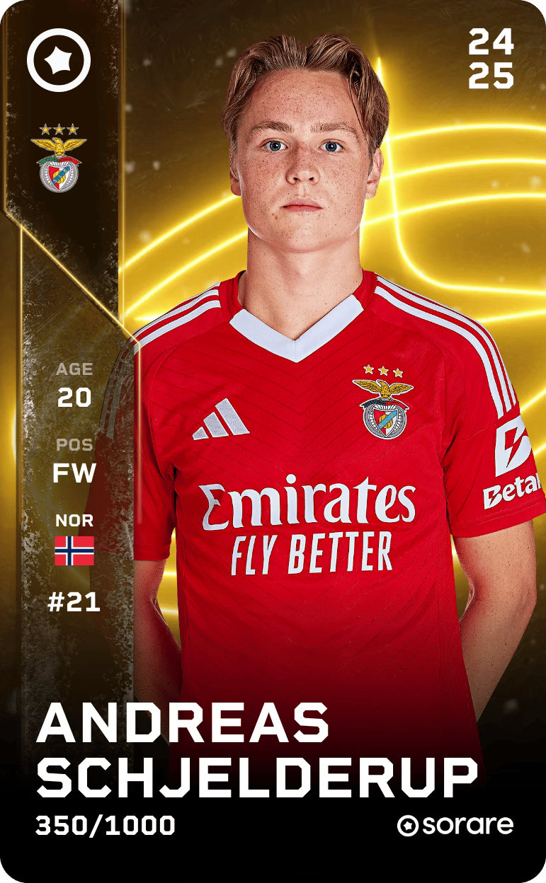 Andreas Schjelderup 2024-25 • Limited 350/1000
