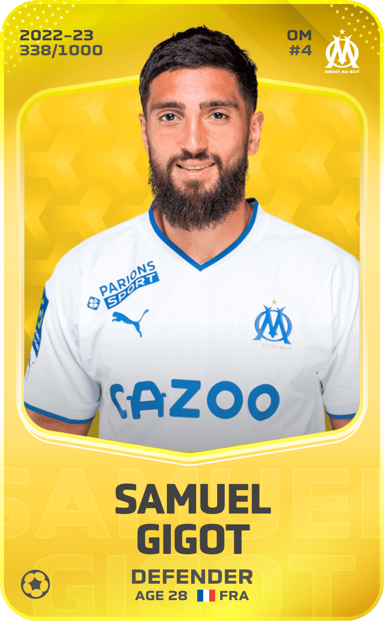 Samuel Gigot 2022-23 • Limited 338/1000