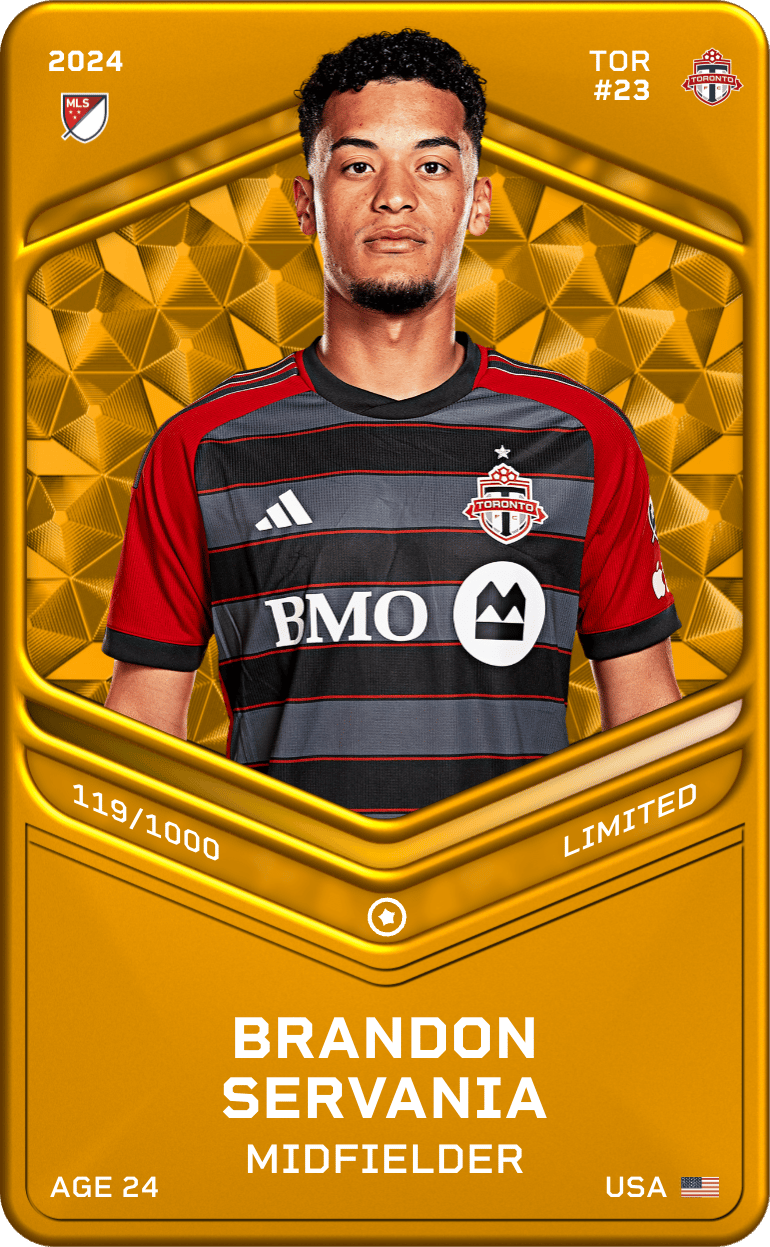 Brandon Servania 2024-25 • Limited 119/1000