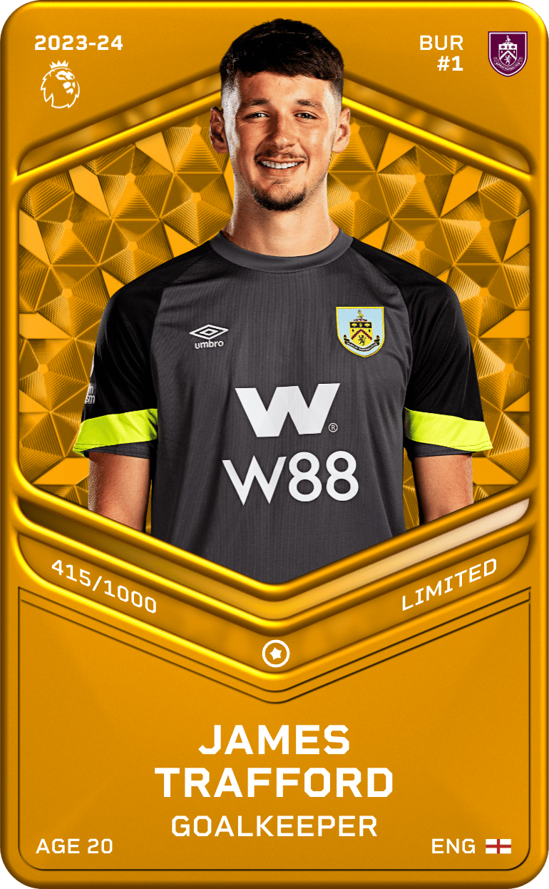 James Trafford 2023-24 • Limited 415/1000