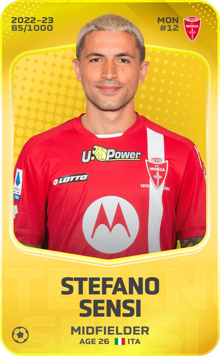 Stefano Sensi 2022-23 • Limited 85/1000
