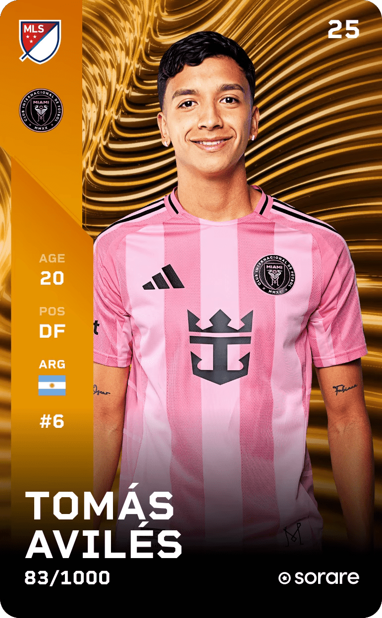 Tomás Avilés 2025-26 • Limited 83/1000