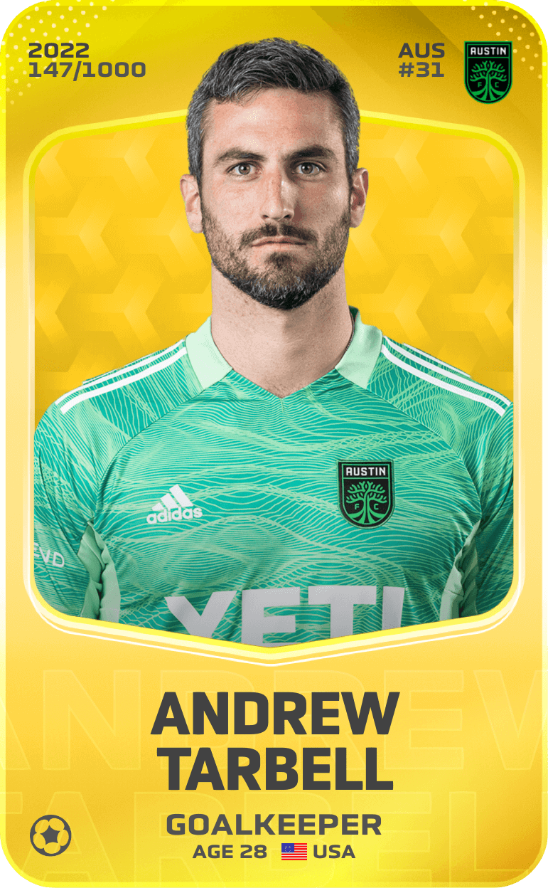 Andrew Tarbell 2022-23 • Limited 147/1000