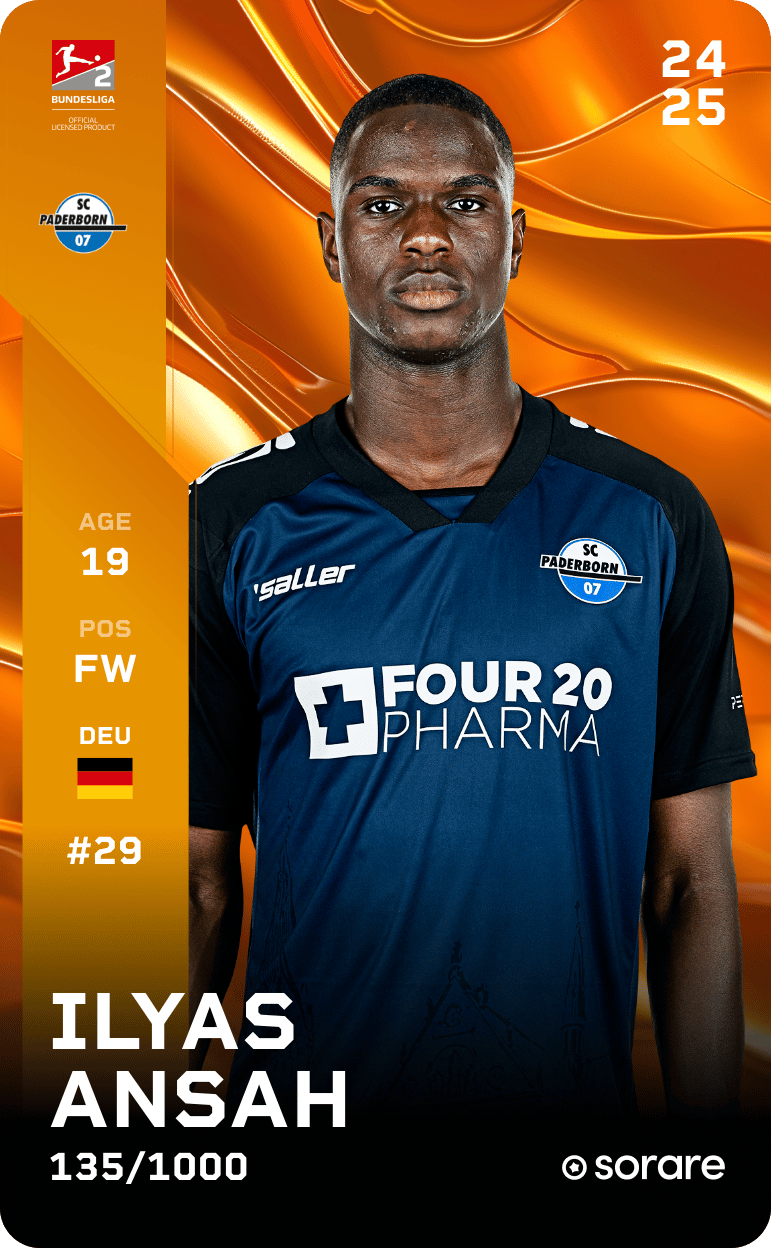 Ilyas Ansah 2024-25 • Limited 135/1000