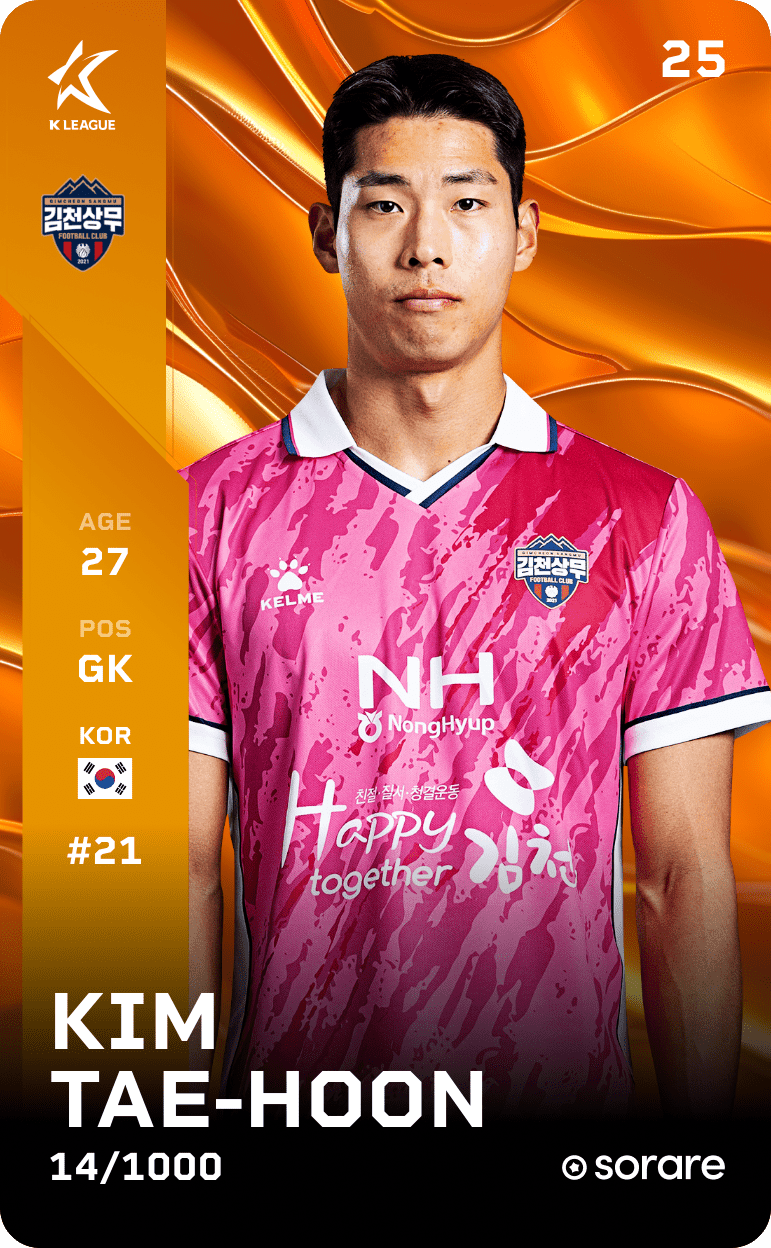 Kim Tae-Hoon 2025-26 • Limited 14/1000