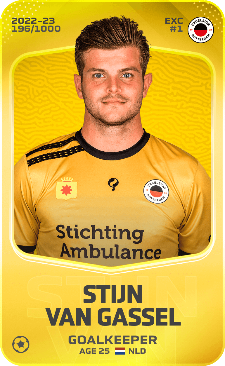 Stijn van Gassel 2022-23 • Limited 196/1000