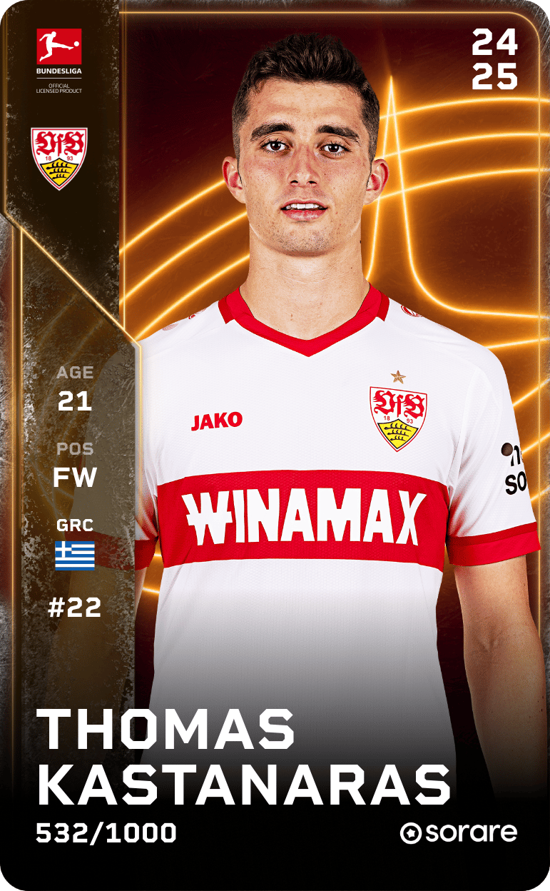 Thomas Kastanaras 2024-25 • Limited 532/1000