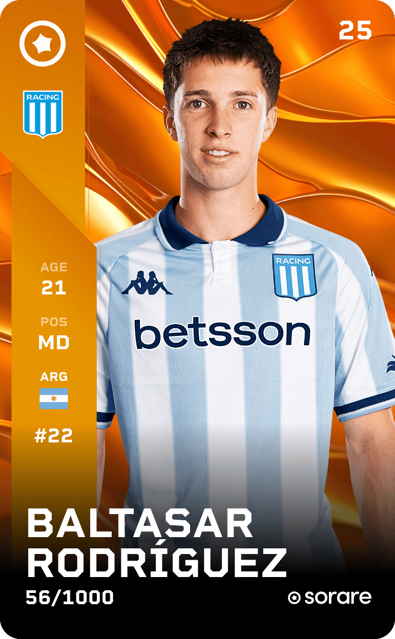 Baltasar Rodríguez 2025-26 • Limited 56/1000