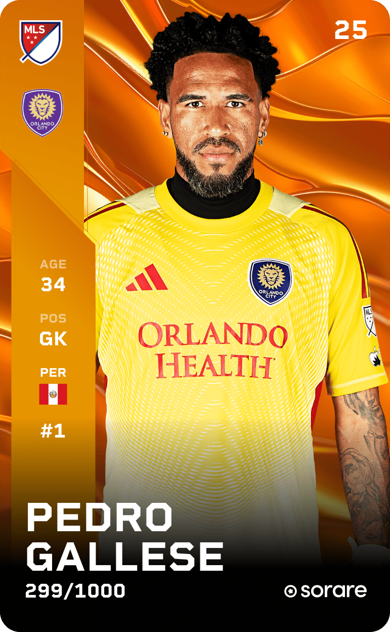 Pedro Gallese 2025-26 • Limited 299/1000