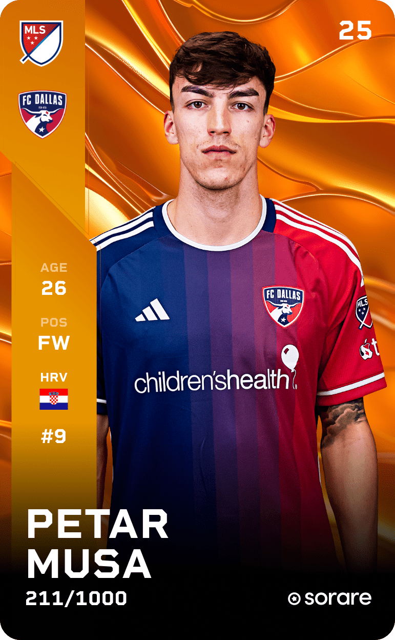 Petar Musa 2025-26 • Limited 211/1000
