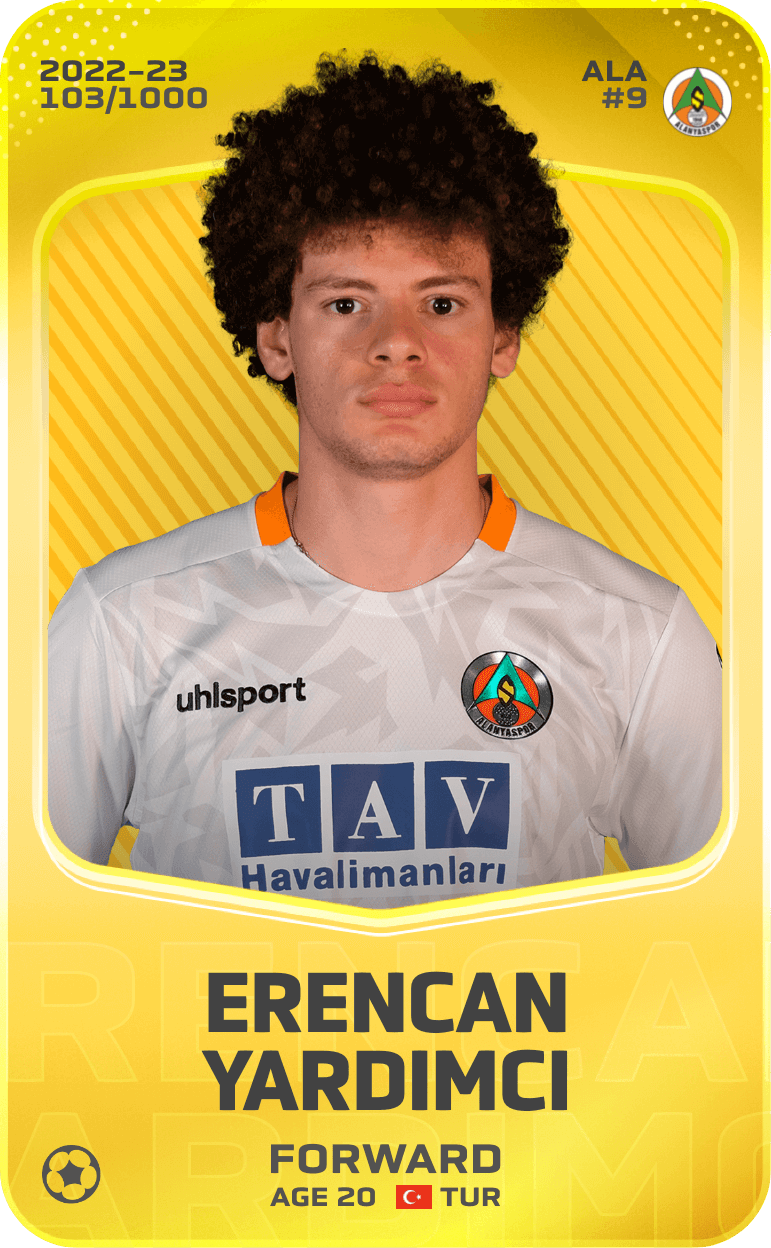 Erencan Yardımcı 2022-23 • Limited 103/1000