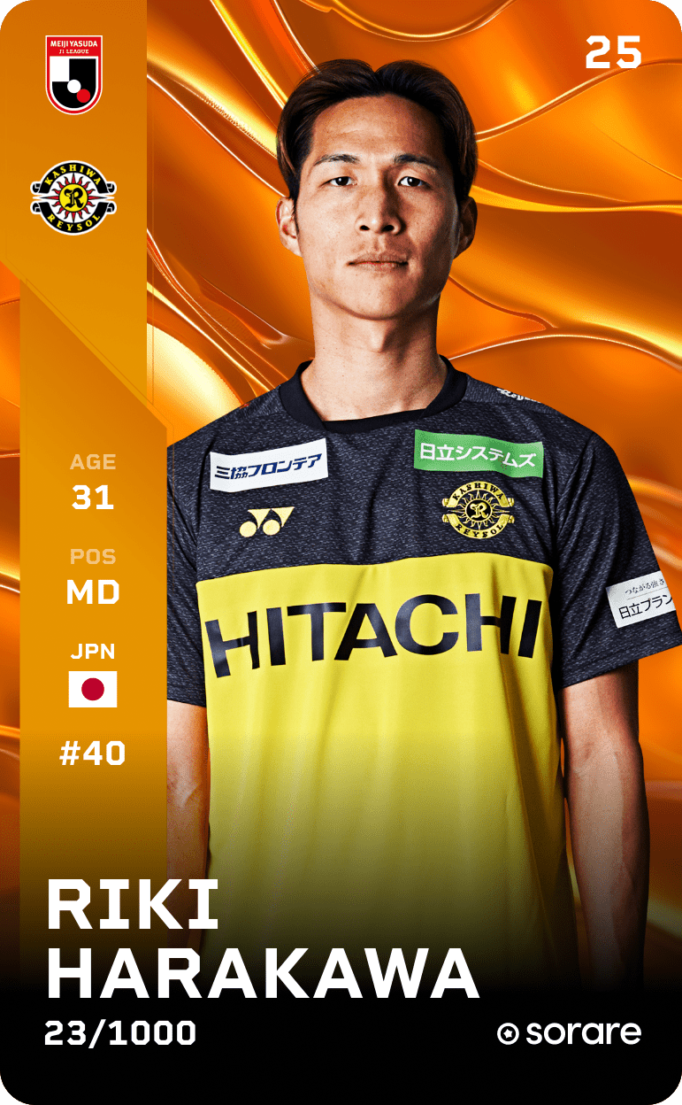 Riki Harakawa 2025-26 • Limited 23/1000