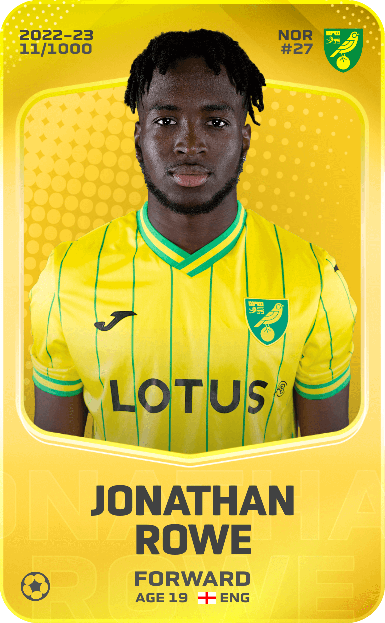 Jonathan Rowe 2022-23 • Limited 11/1000