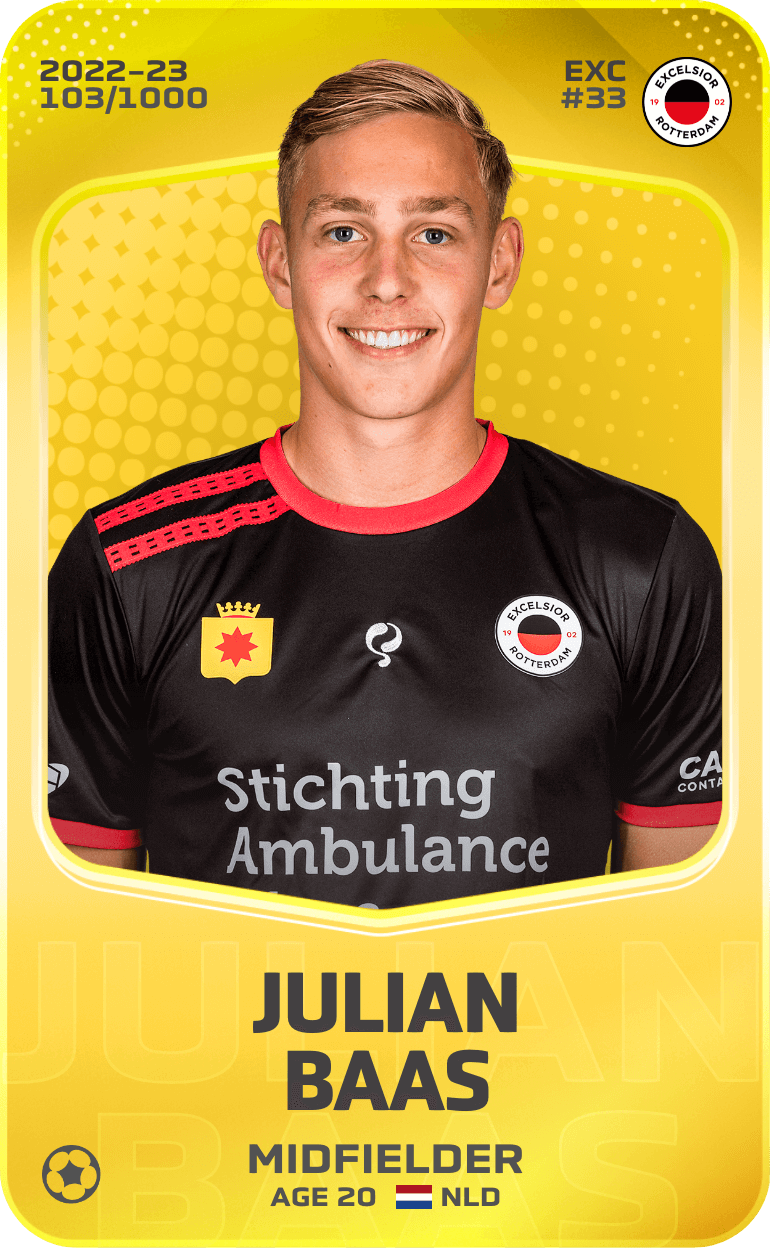 Julian Baas 2022-23 • Limited 103/1000