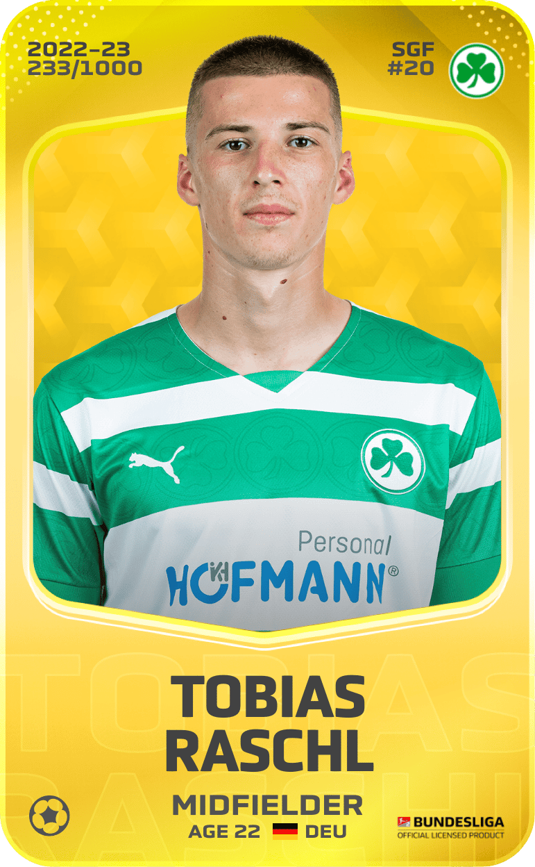 Tobias Raschl 2022-23 • Limited 233/1000