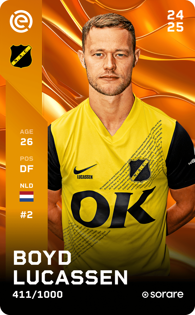 Boyd Lucassen 2024-25 • Limited 411/1000