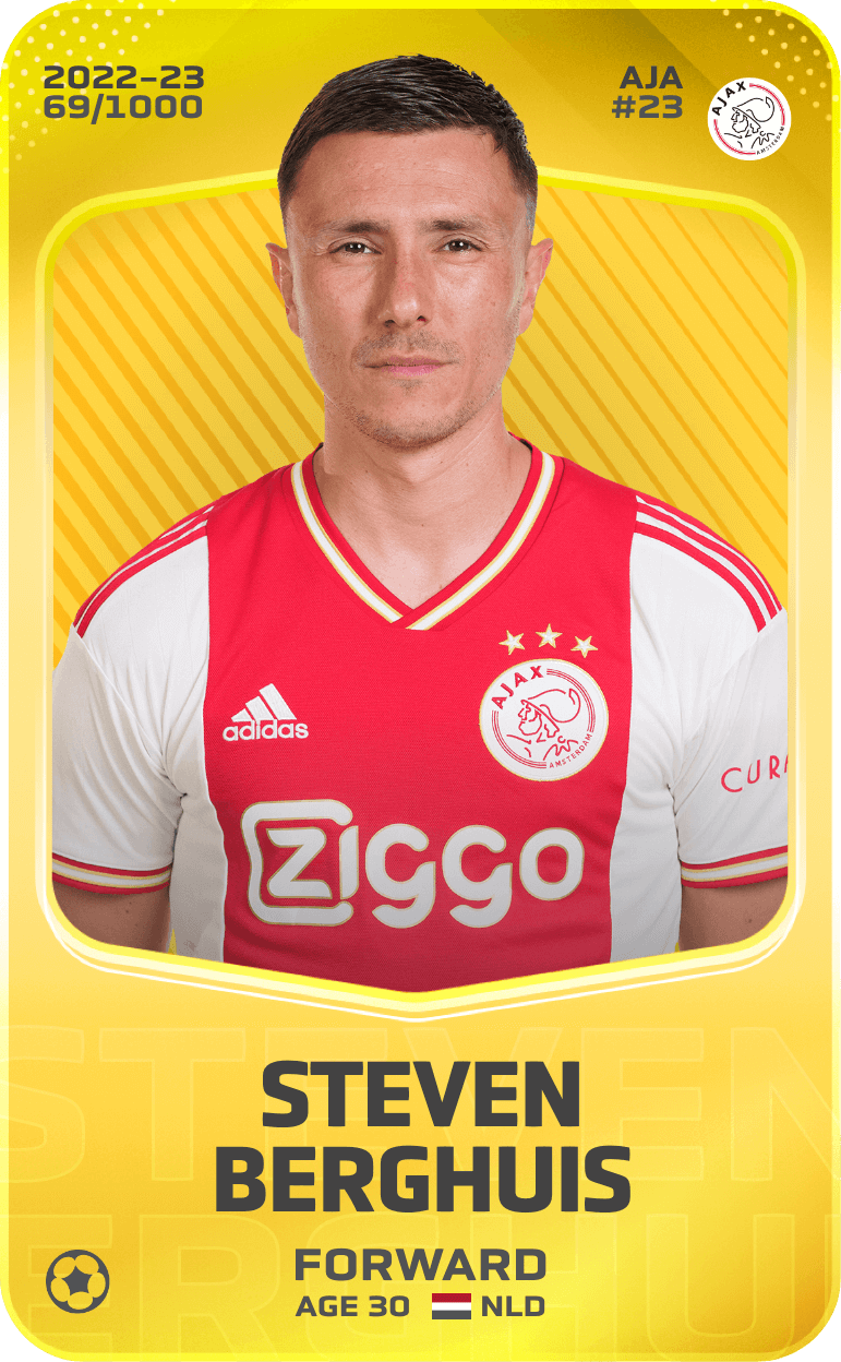 Steven Berghuis 2022-23 • Limited 69/1000