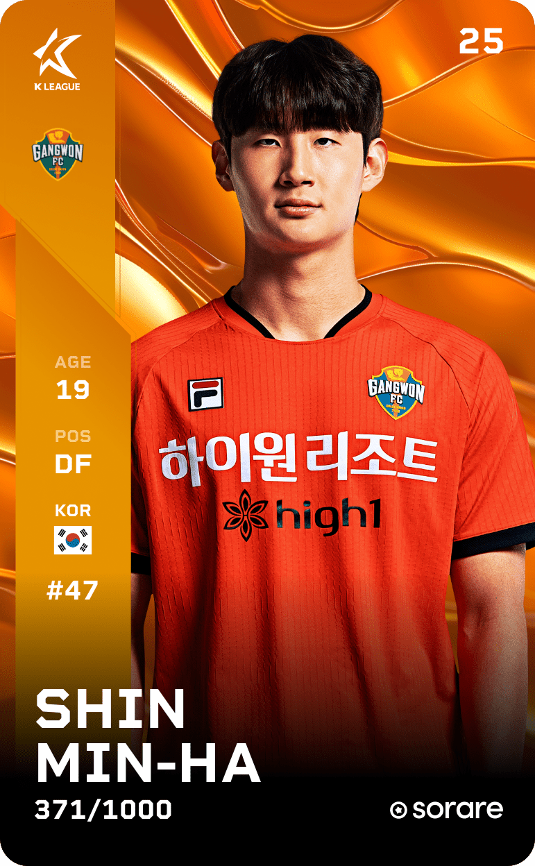 Shin Min-Ha 2025-26 • Limited 371/1000