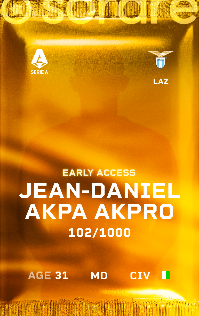 Jean-Daniel Akpa Akpro 2024-25 • Limited 102/1000