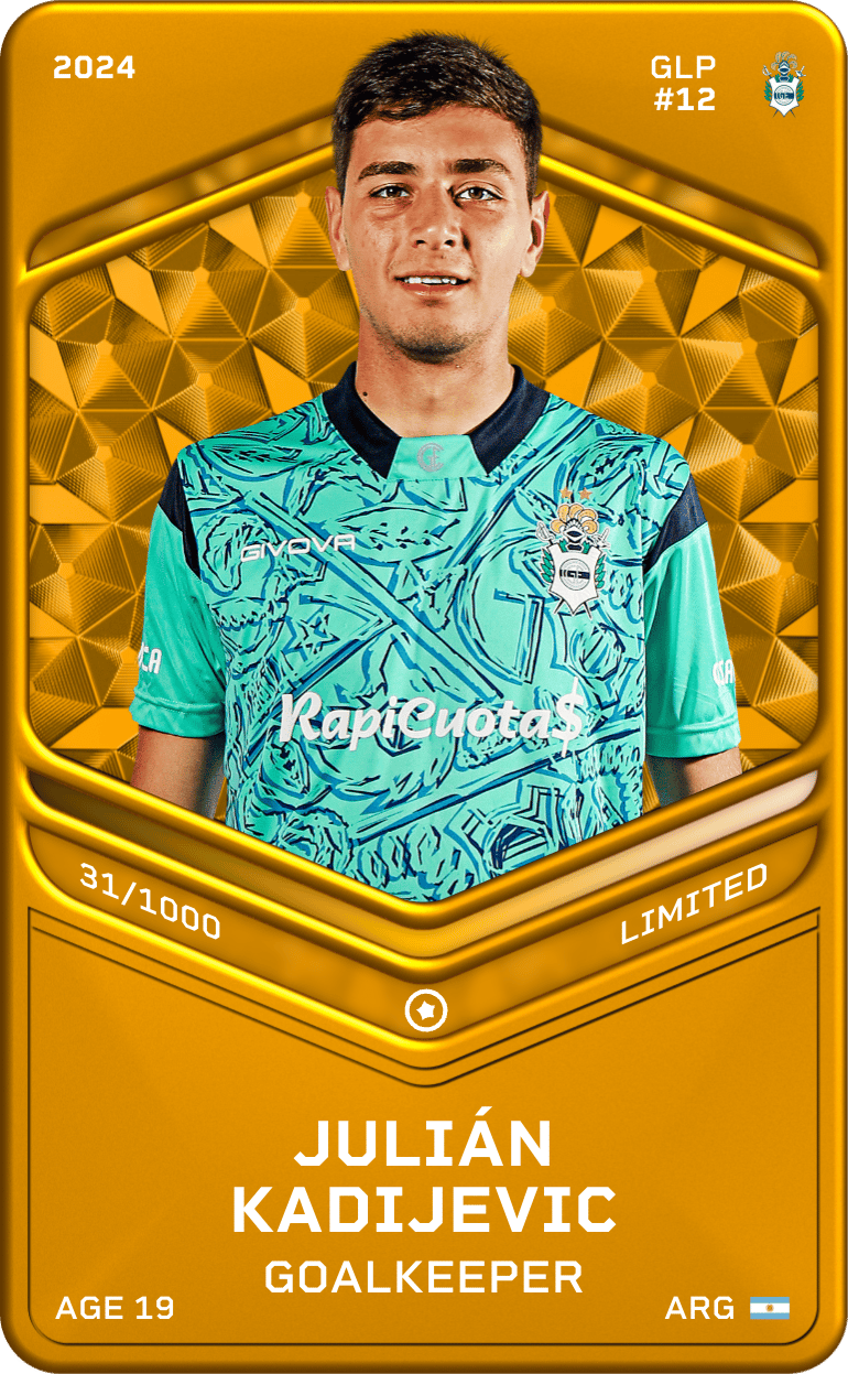 Julián Kadijevic 2024-25 • Limited 31/1000