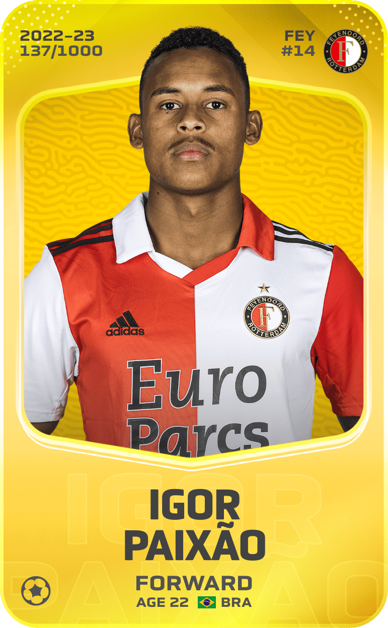 Igor Paixão 2022-23 • Limited 137/1000
