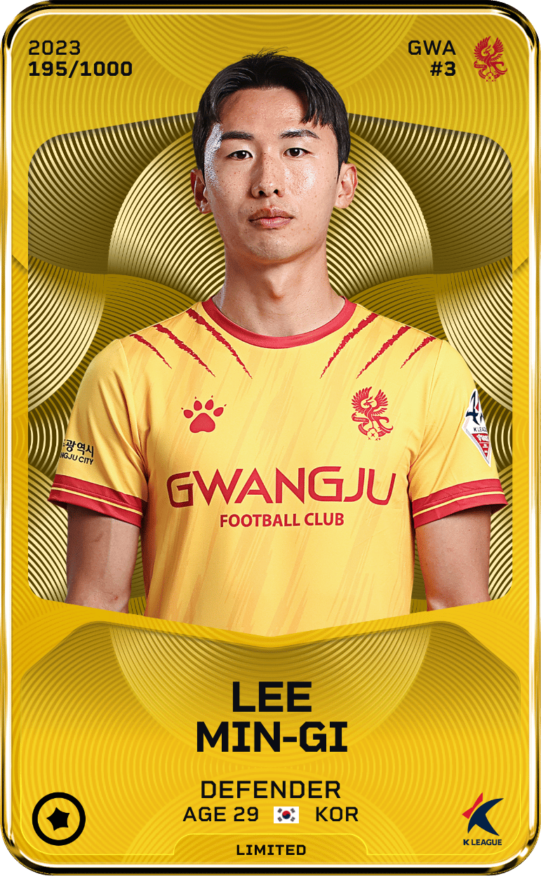 Lee Min-Gi 2023-24 • Limited 195/1000