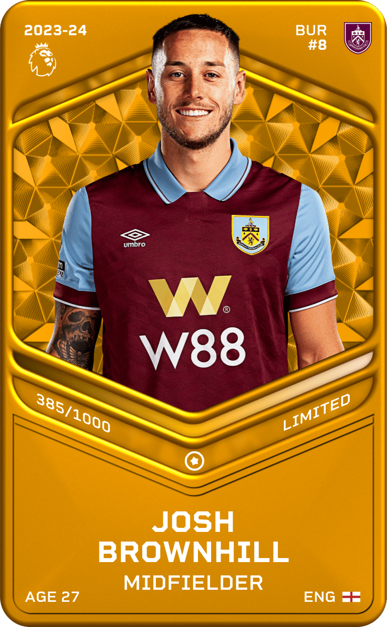 Josh Brownhill 2023-24 • Limited 385/1000
