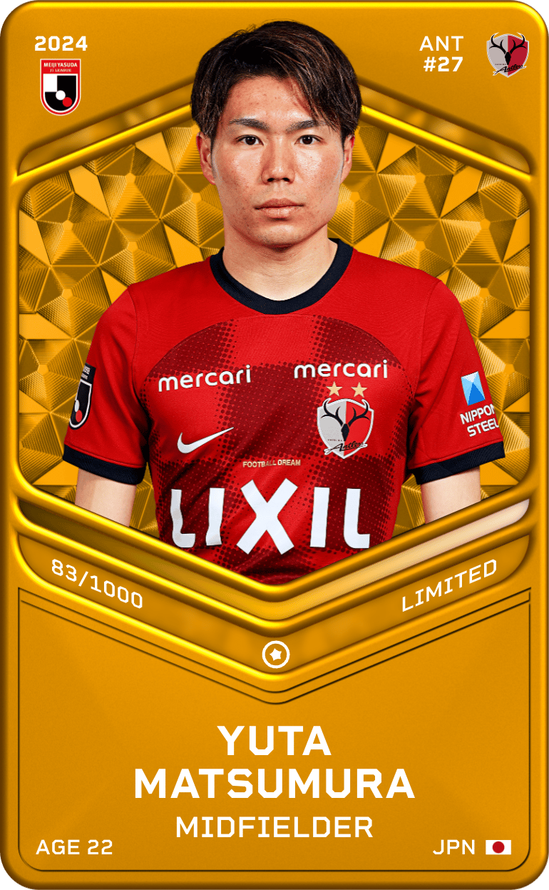 Yuta Matsumura 2024-25 • Limited 83/1000