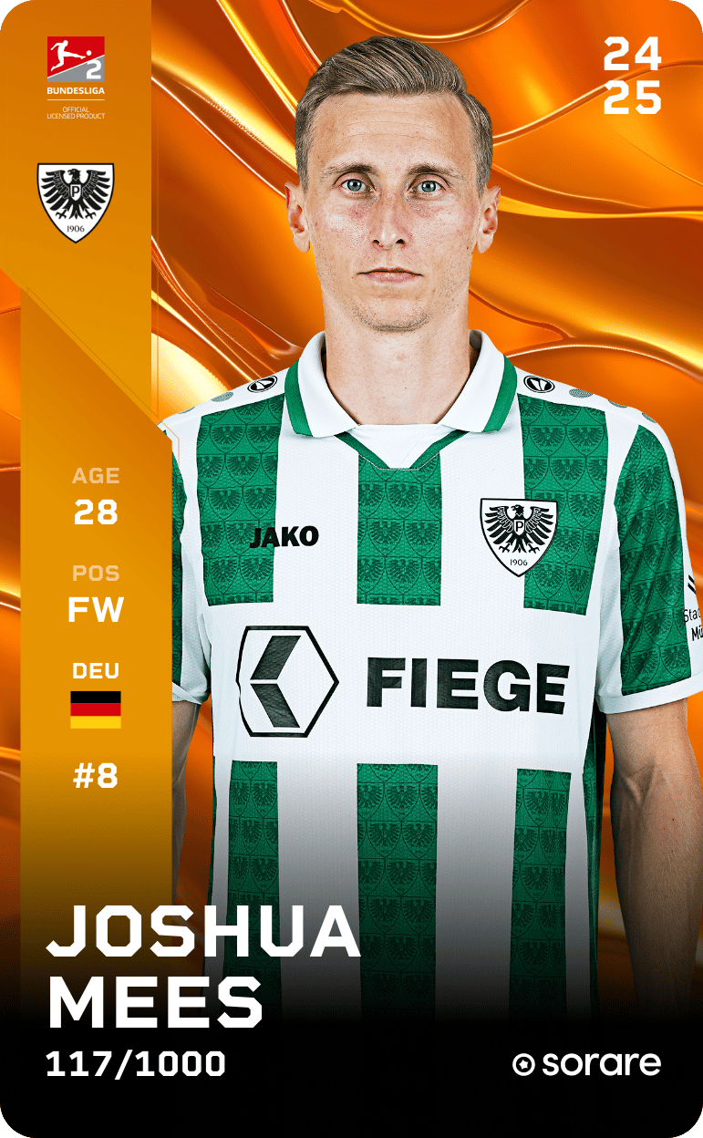 Joshua Mees 2024-25 • Limited 117/1000