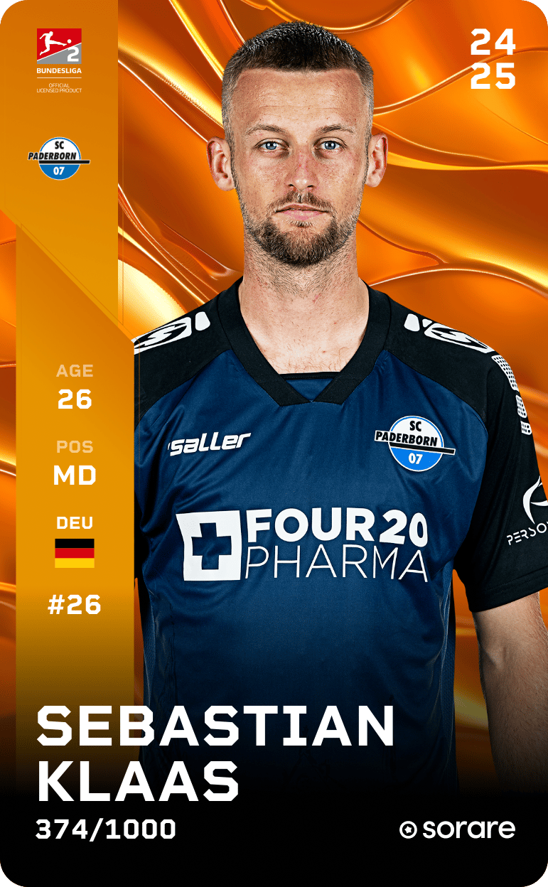 Sebastian Klaas 2024-25 • Limited 374/1000