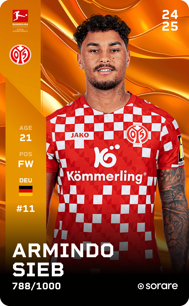 Armindo Sieb 2024-25 • Limited 788/1000