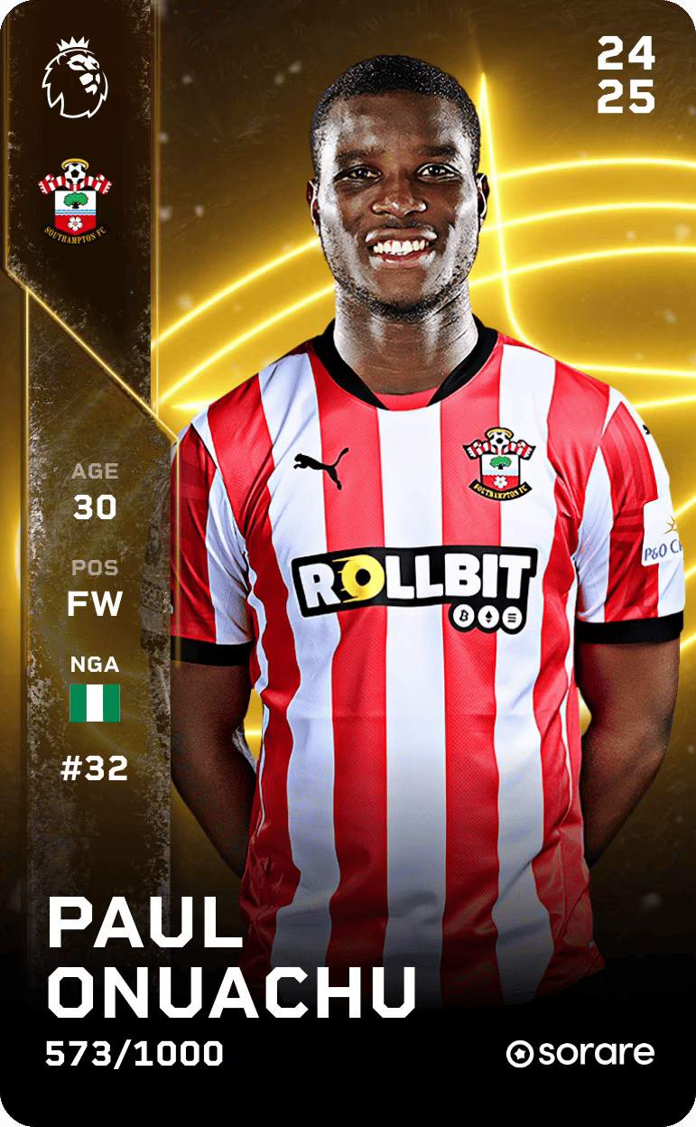 Paul Onuachu 2024-25 • Limited 573/1000