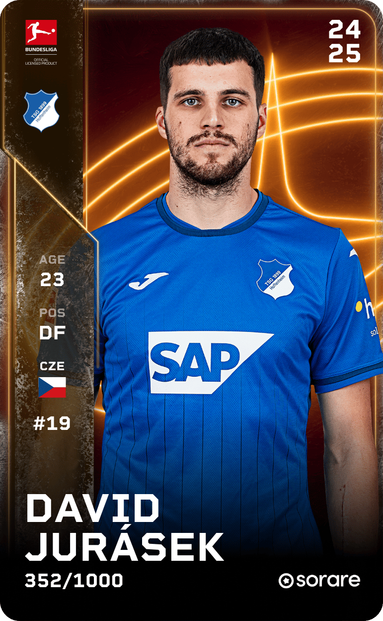 David Jurásek 2024-25 • Limited 352/1000