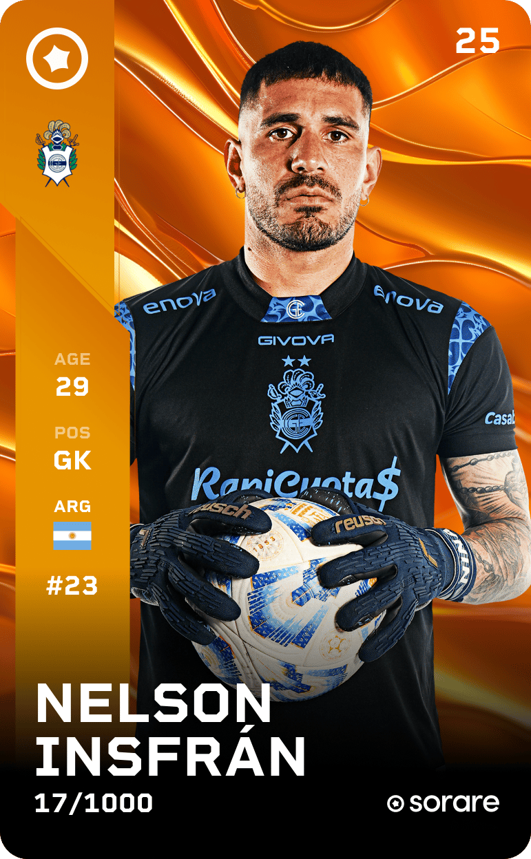 Nelson Insfrán 2025-26 • Limited 17/1000
