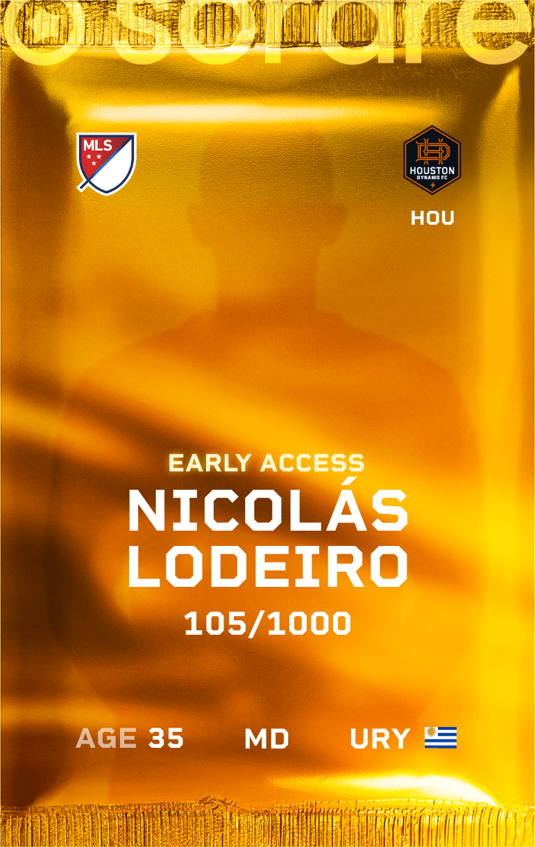 Nicolás Lodeiro 2025-26 • Limited 105/1000