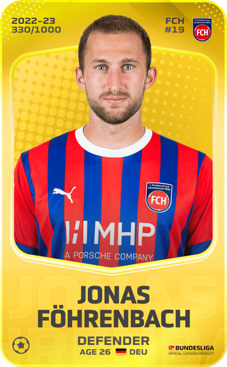 Jonas Föhrenbach 2022-23 • Limited 330/1000
