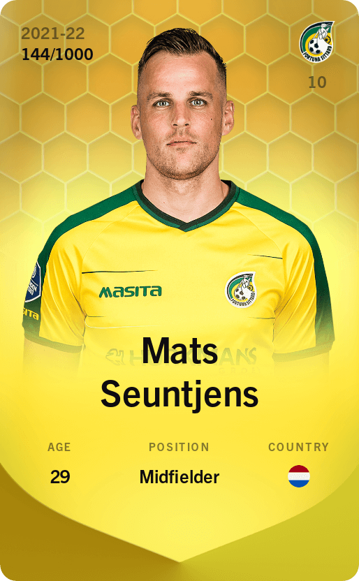 Mats Seuntjens 2021-22 • Limited 144/1000