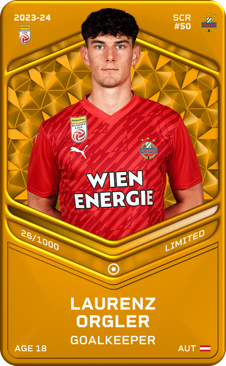 Laurenz Orgler 2023-24 • Limited 26/1000