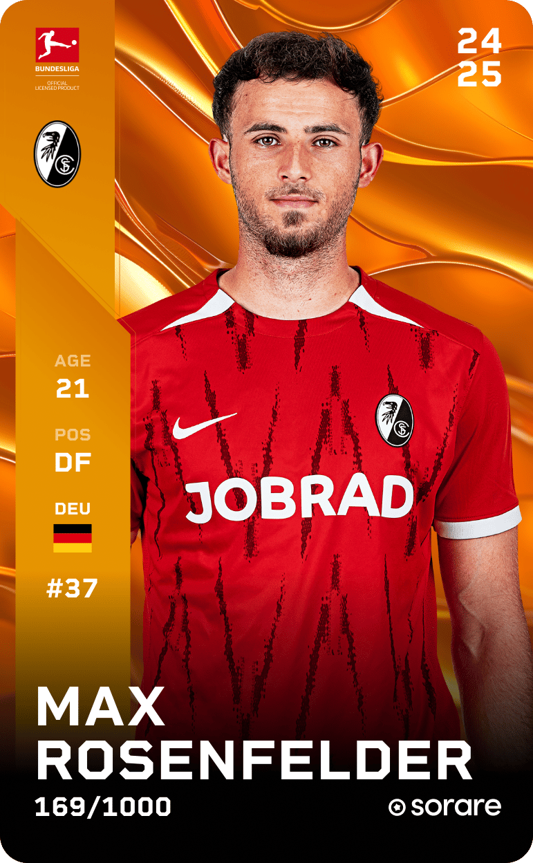 Max Rosenfelder 2024-25 • Limited 169/1000