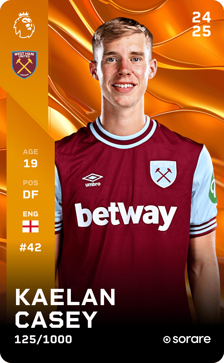 Kaelan Casey 2024-25 • Limited 125/1000