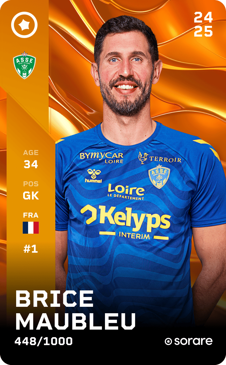 Brice Maubleu 2024-25 • Limited 448/1000