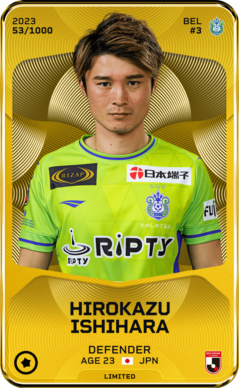 Hirokazu Ishihara 2023-24 • Limited 53/1000