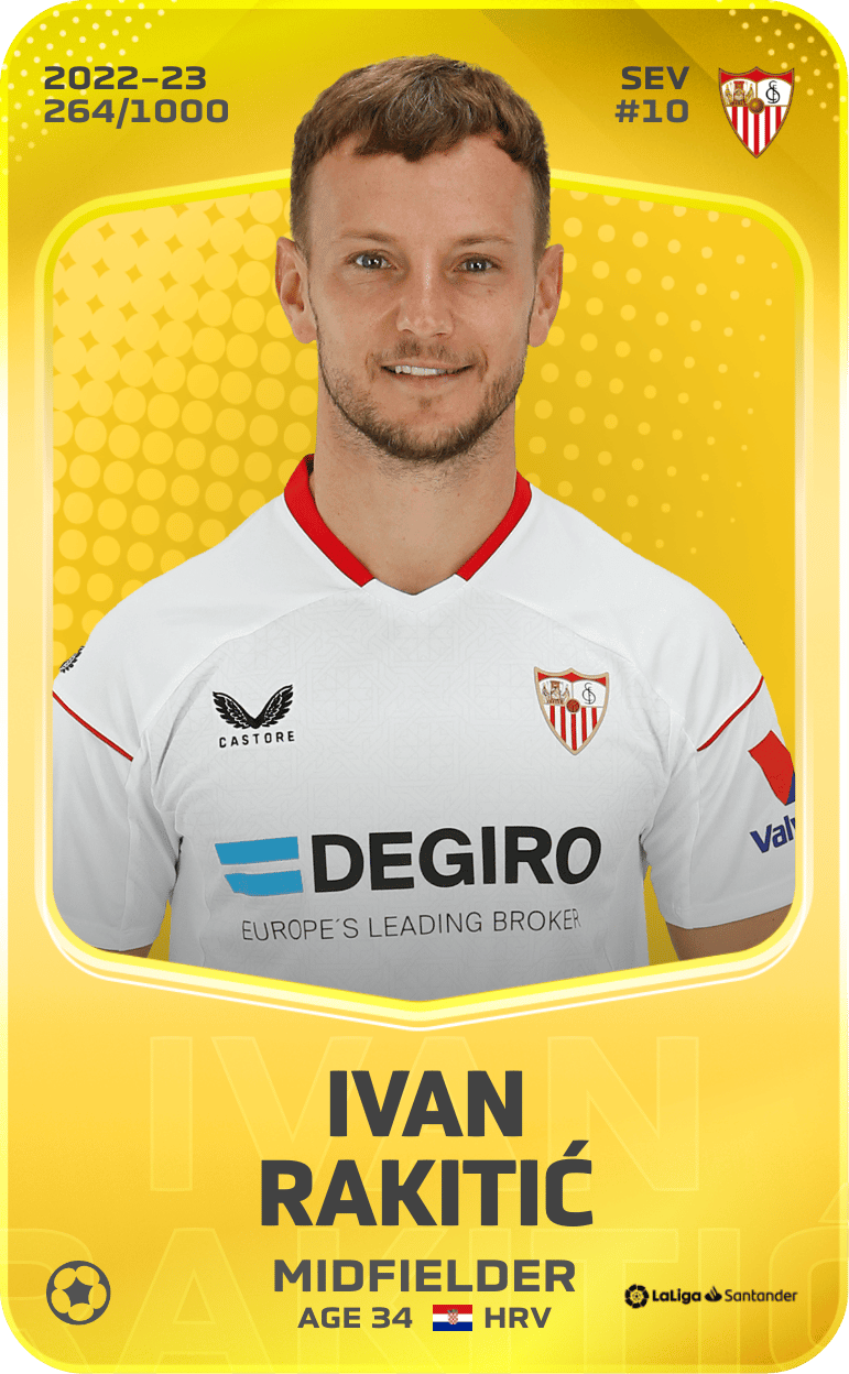 Ivan Rakitić 2022-23 • Limited 264/1000