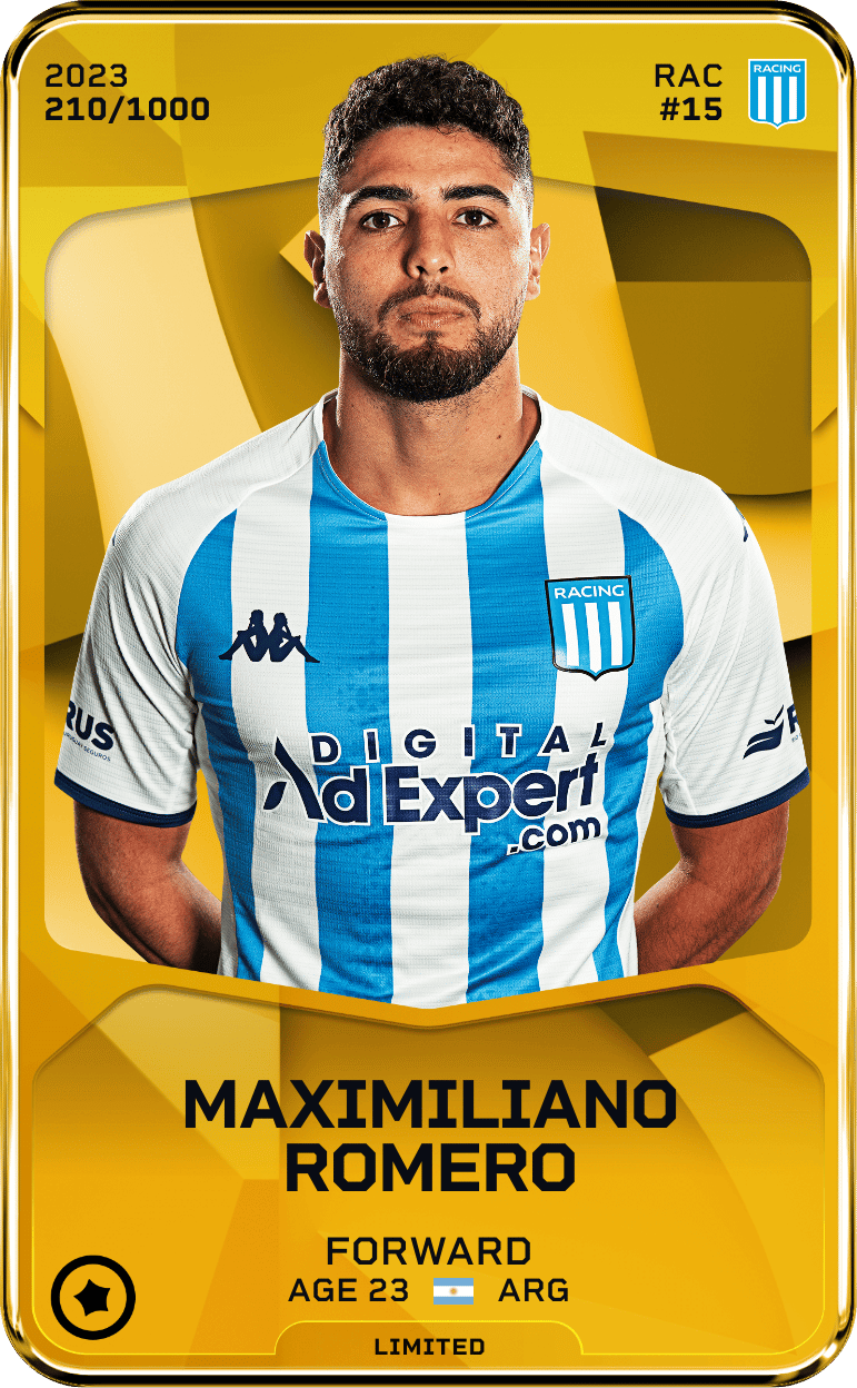 Maximiliano Romero 2023-24 • Limited 210/1000