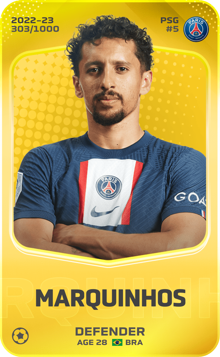 Marquinhos 2022-23 • Limited 303/1000