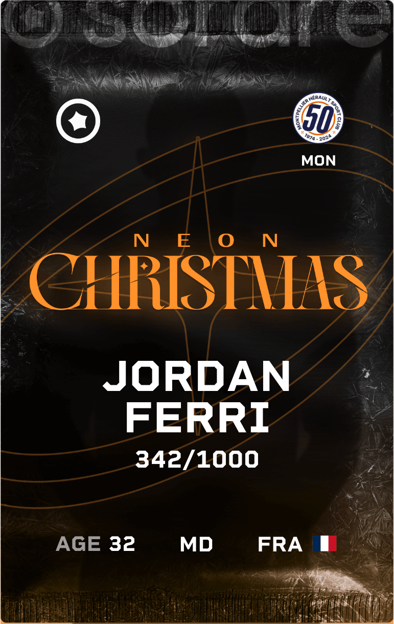 Jordan Ferri 2024-25 • Limited 342/1000