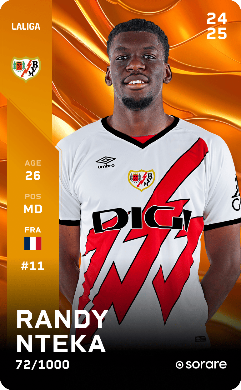 Randy Nteka 2024-25 • Limited 72/1000