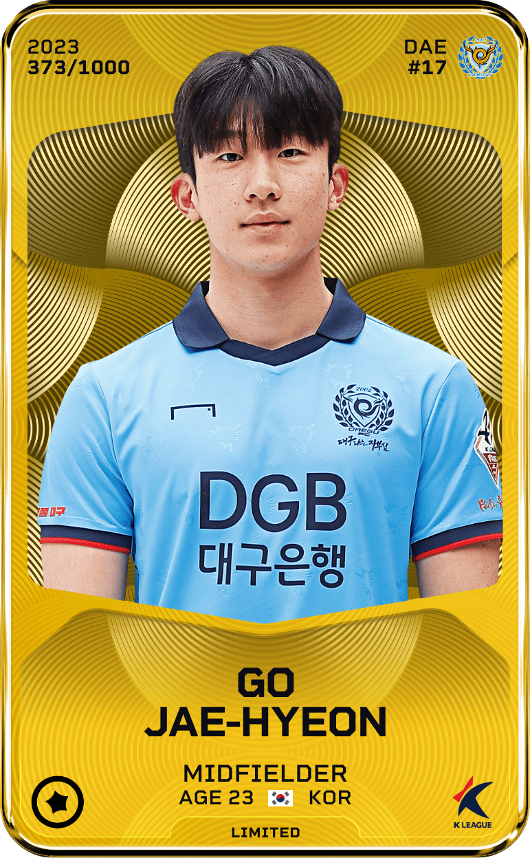 Go Jae-Hyeon 2023-24 • Limited 373/1000
